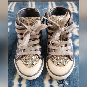 Ash kids Glitter Studded hightops - 26 (US 9.5 Toddler)
